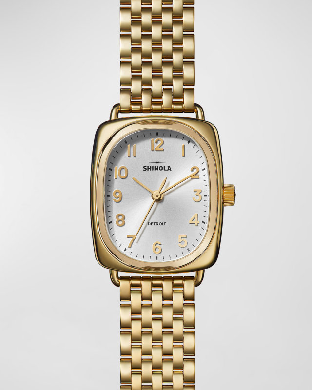 Bixby Gold-Tone Bracelet Watch, 29x34mm